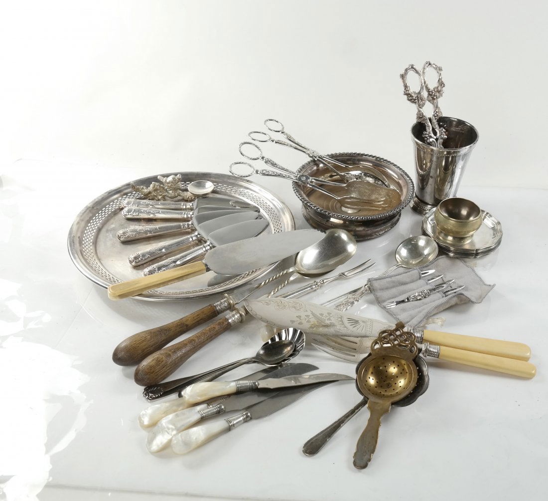 Group of Silver Plate Objects (1 of 4)