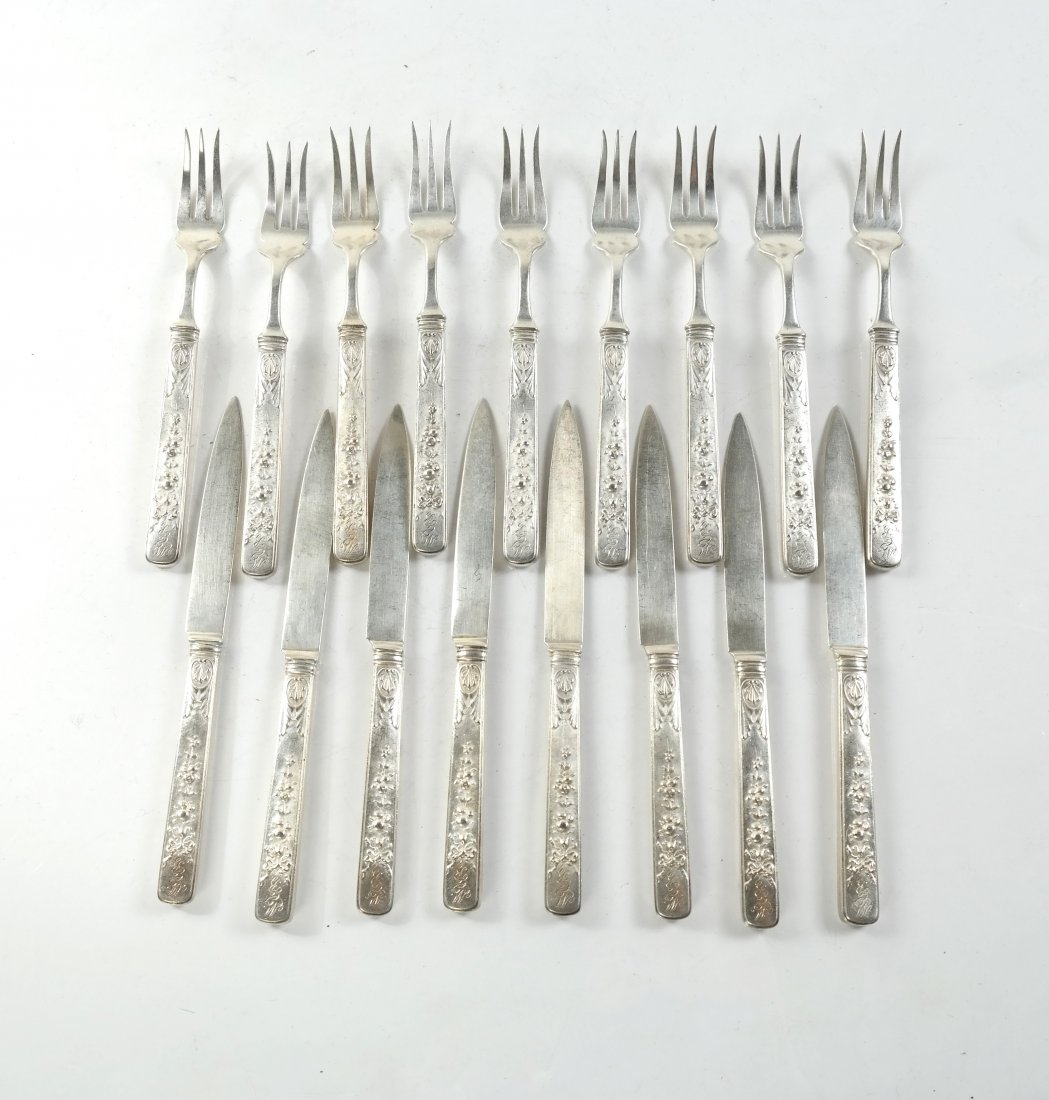 17 pc Gorham Sterling Fruit Set (1 of 4)