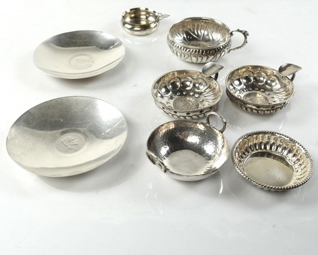 Eight Small Silver Table Articles (1 of 5)
