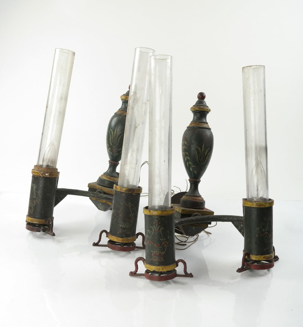 Tole Painted Sconces (1 of 7)