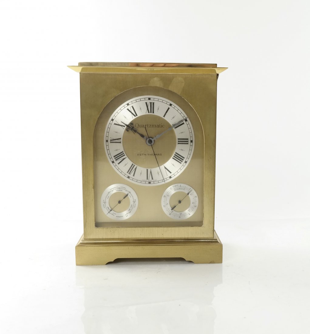 Seth Thomas Engraved Mantle Clock (1 of 6)
