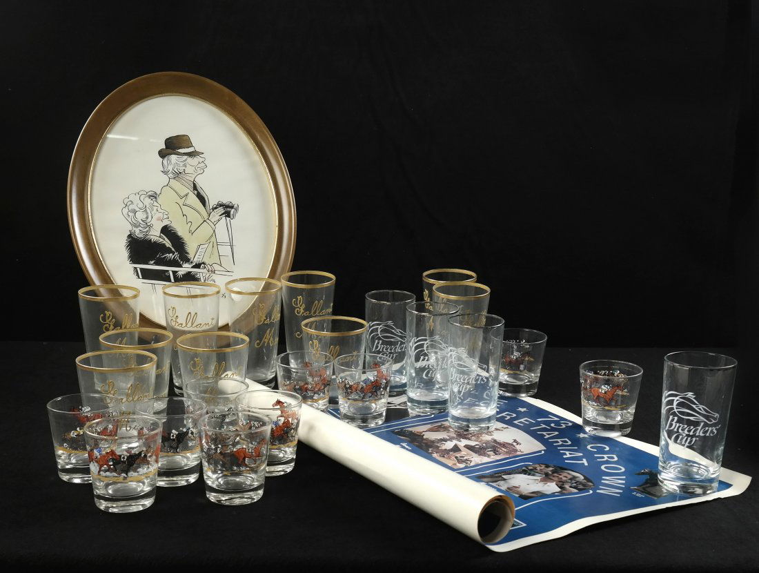 Equestrian Glasses & Secretariat Poster (1 of 8)