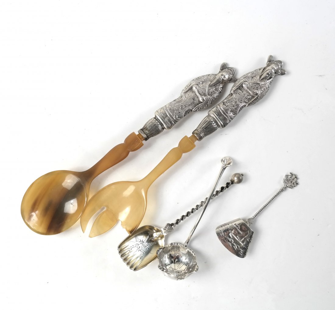 5 Silver and Silver Plate Serving Pieces (1 of 6)