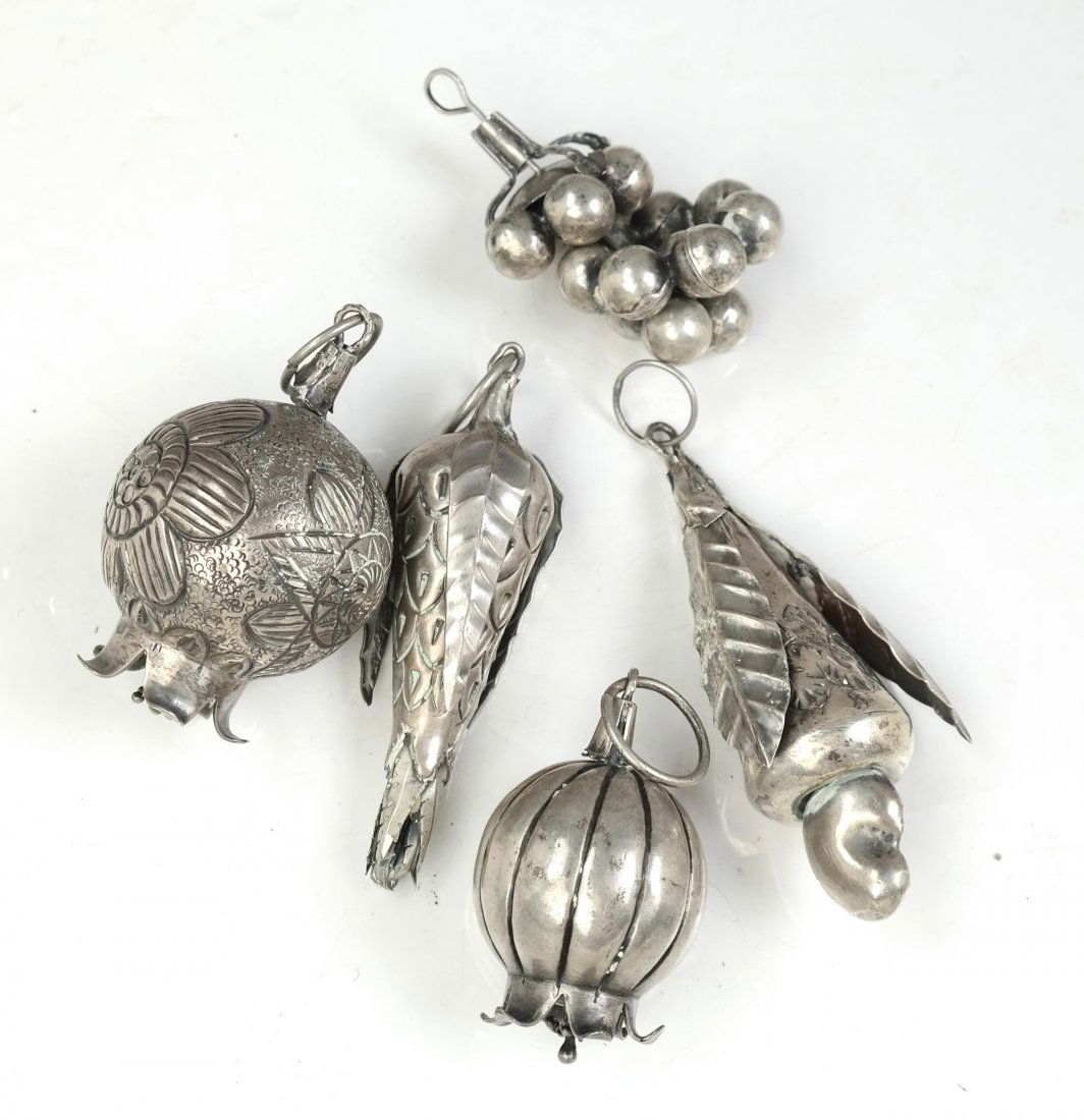 Five Judaic Silver Fruit (1 of 6)