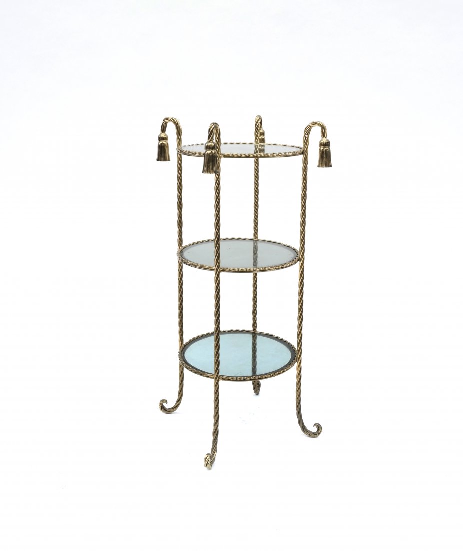 Rope-Form Three-Tier Metal Stand (1 of 5)