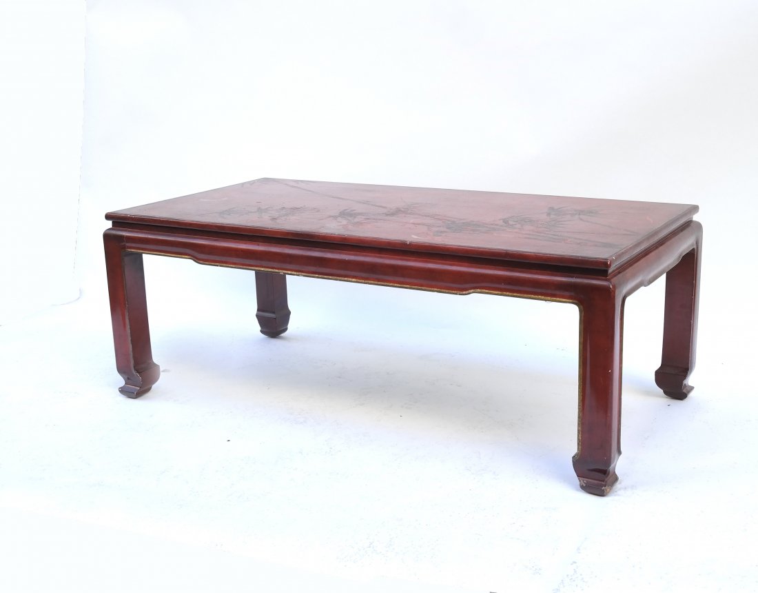 Chinoiserie Decorated Coffee Table (1 of 7)