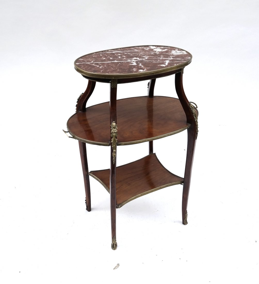 Louis XV-Style Two-Tier Stand (1 of 6)