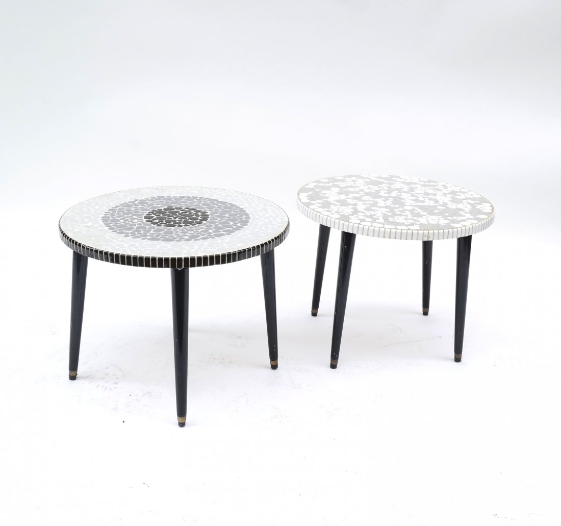 Pair of "Nevco" Tile Side Tables (1 of 9)