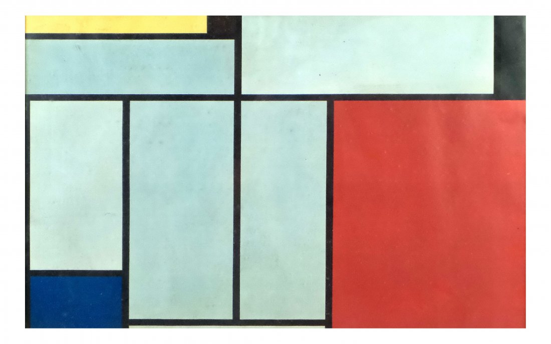 After Piet Mondrian, Geometric Abstract (1 of 3)