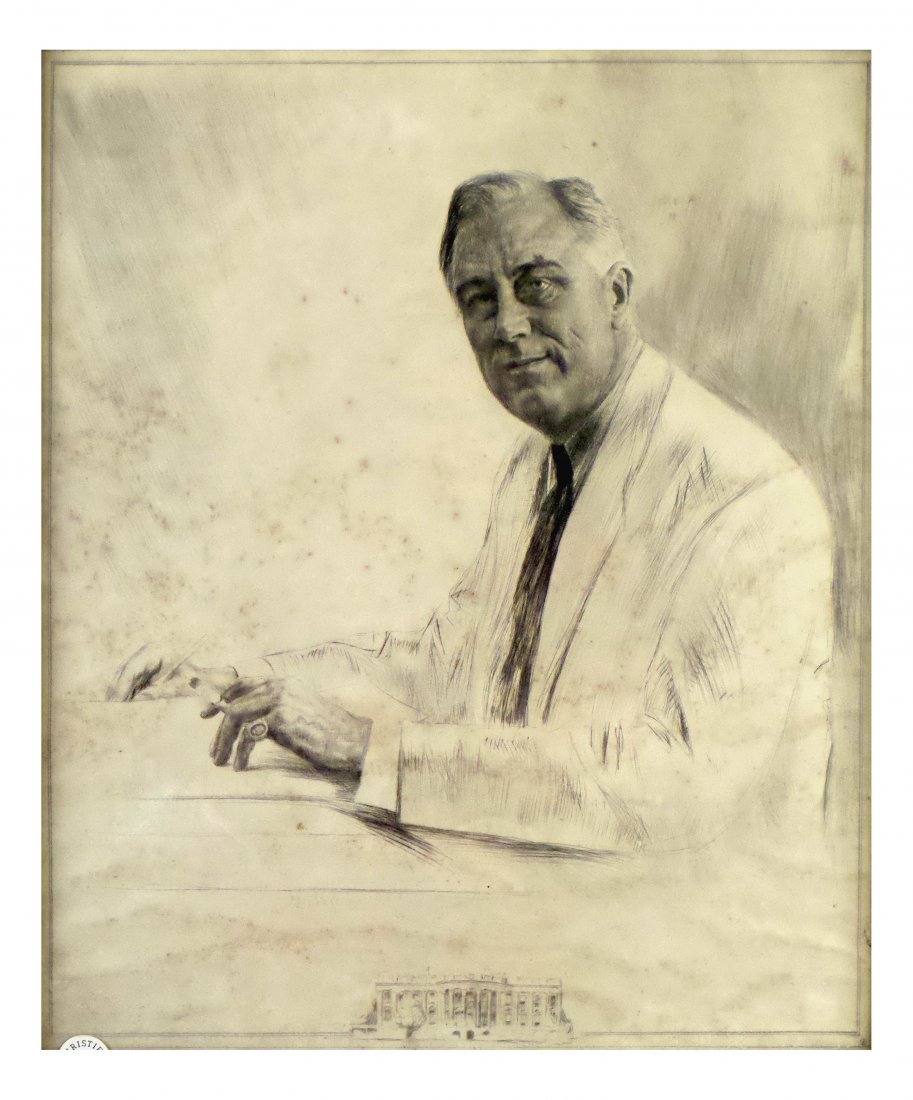 Oskar Stossel, Franklin D. Roosevelt (1 of 7)