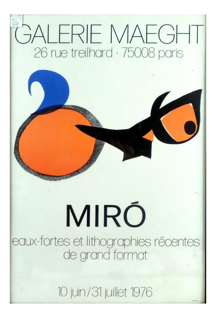 After Miro, Exhibition Poster (1 of 6)