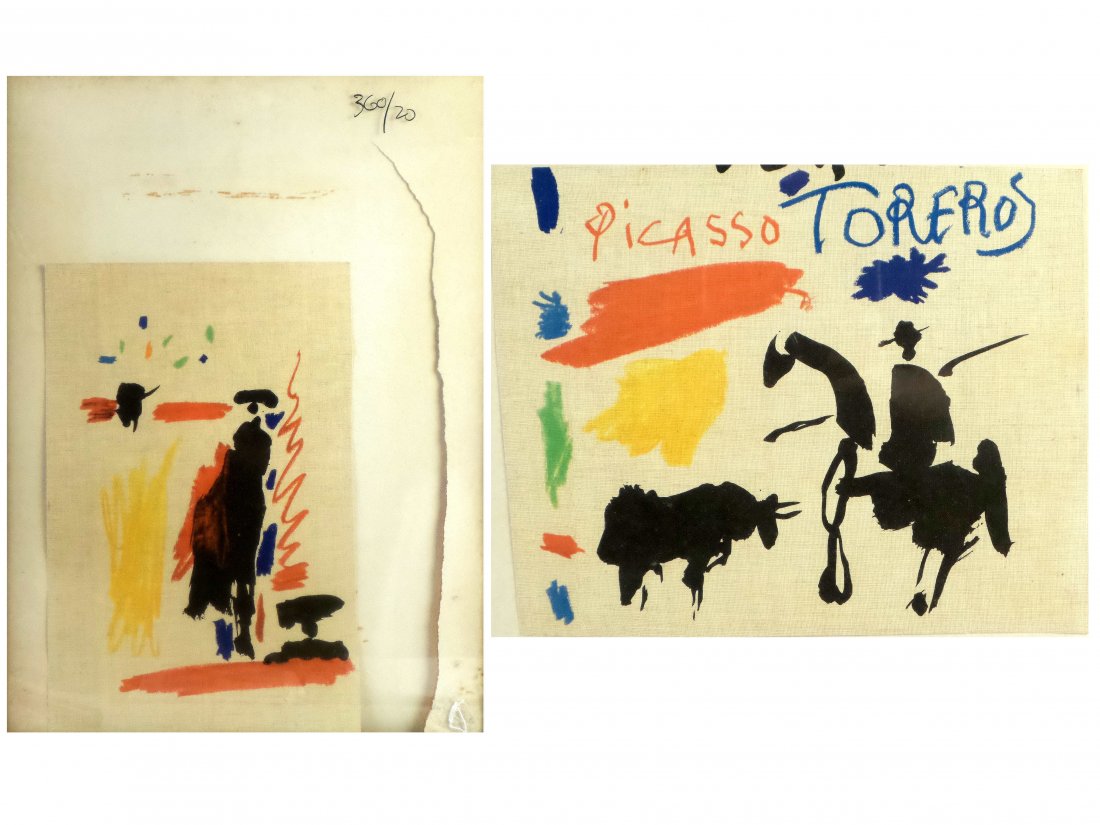 After Picasso, Two Lithographs (1 of 4)