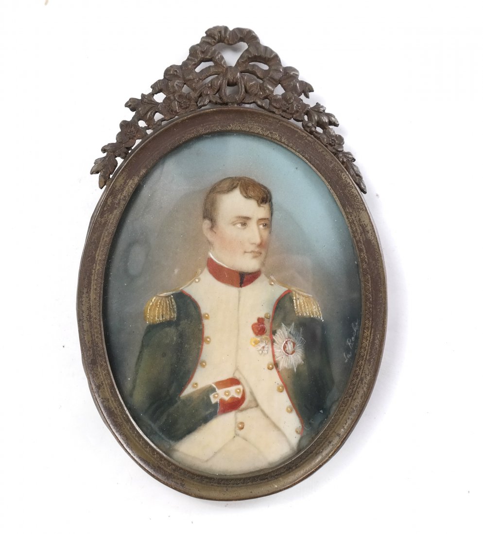 Framed Napoleon Miniature (1 of 3)