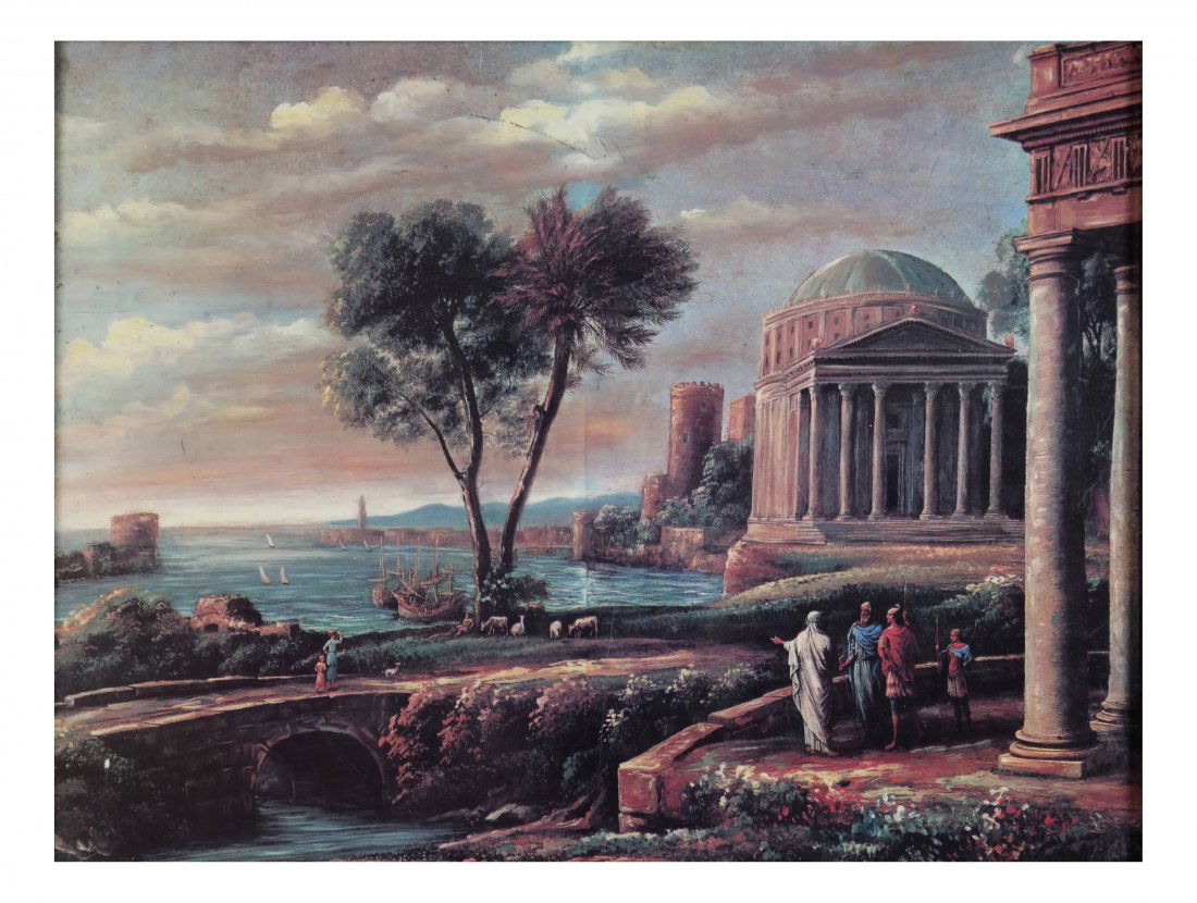 Reproduction Oil on Porcelain (1 of 4)