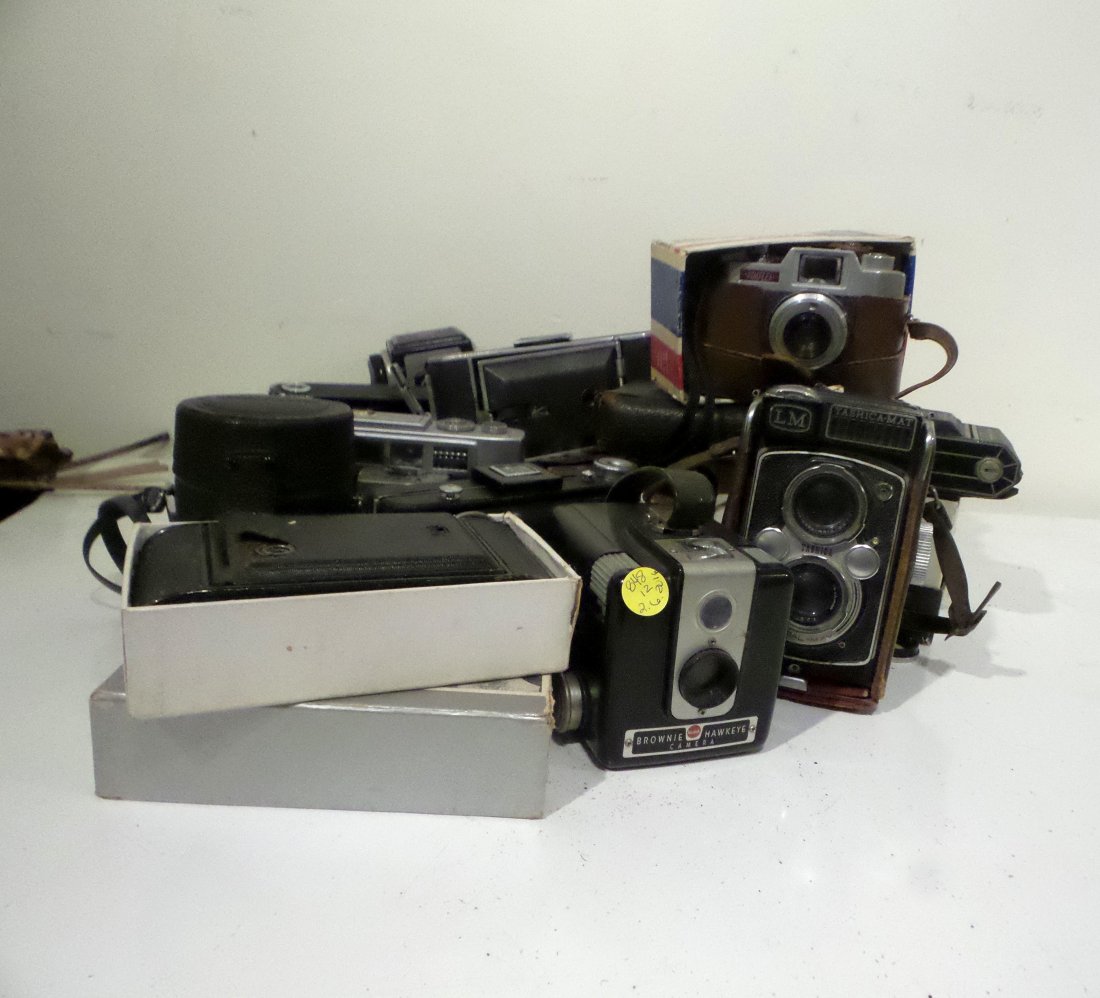Collection of Vintage Cameras (1 of 3)