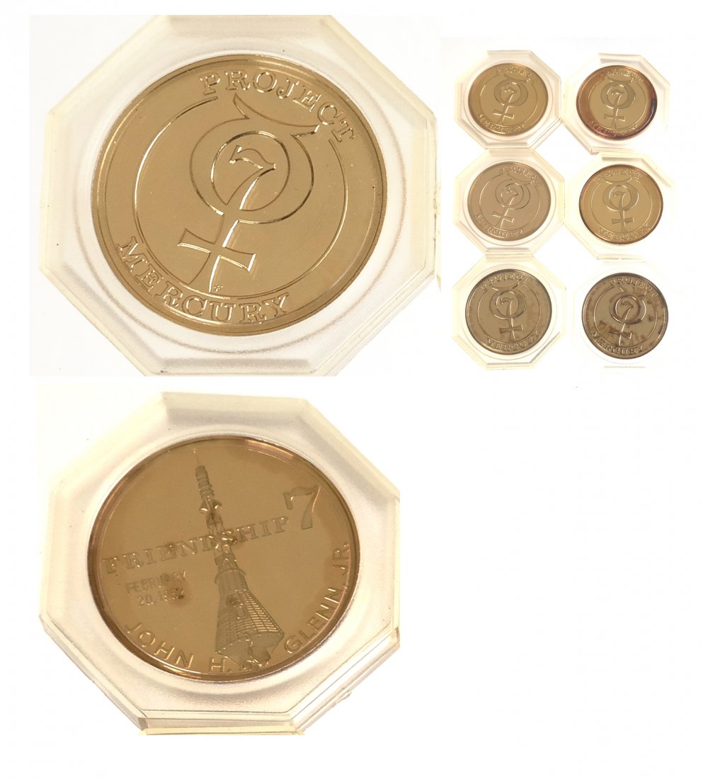 6 U.S. C.1965-1966 Project Gemini Medals (1 of 3)