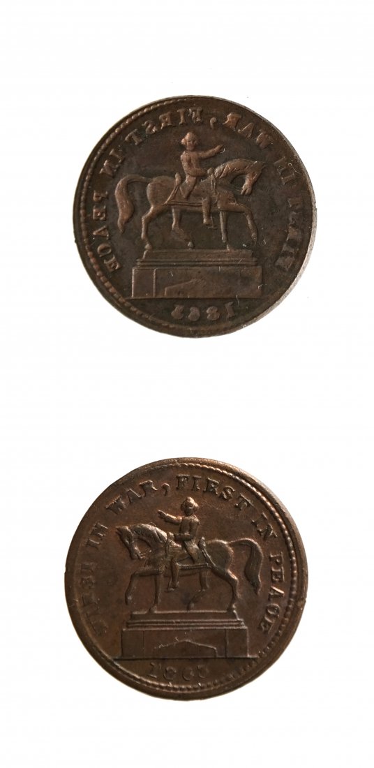 U.S. 1863 Civil War Patriotic Token (1 of 4)