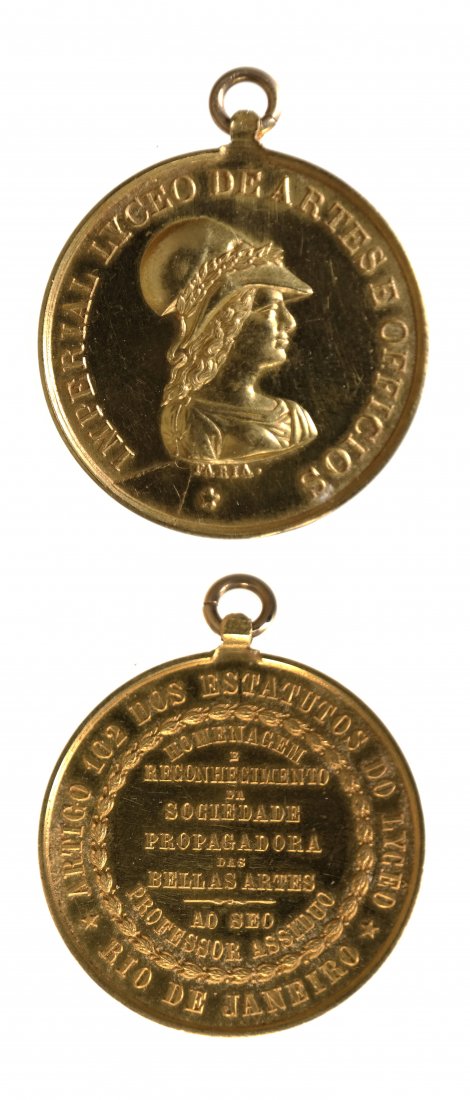 Brazil  Academy Of Arts Pendant Medal (1 of 5)