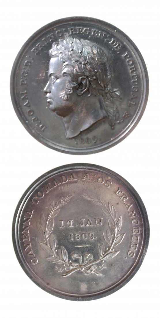 Brazil  Prince Regent Joao Silver Medal (1 of 10)