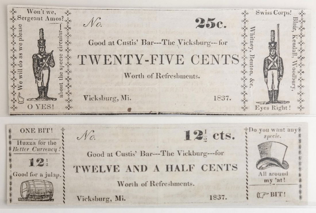 Custis’ Bar 1837 Satirical Notes (1 of 1)