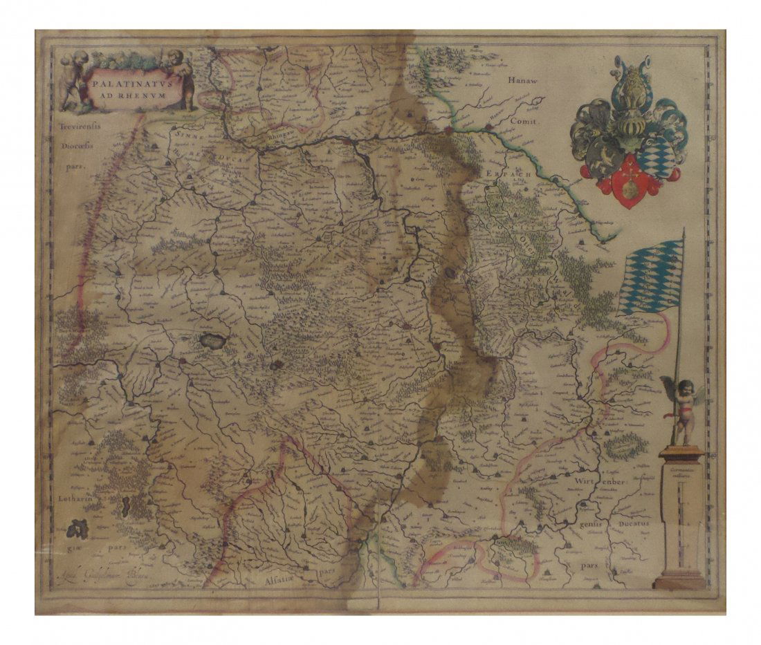 Willem Blaeu - "Palatinus ad Rhenum" (1 of 7)