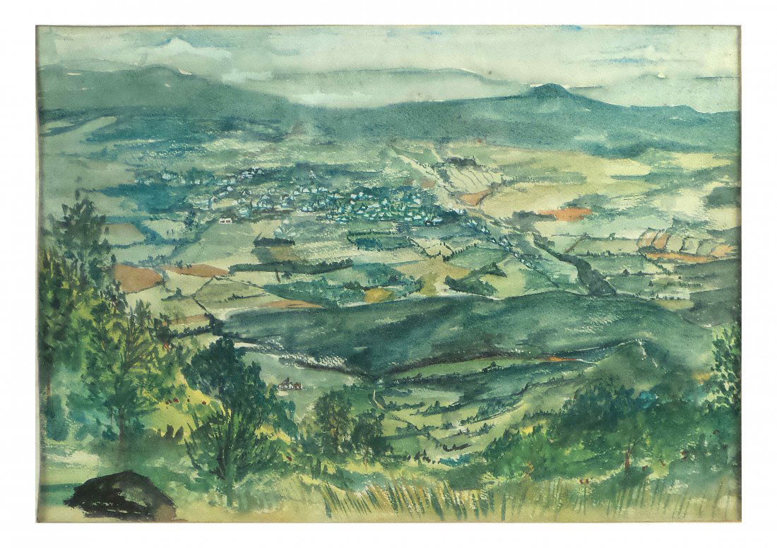 Lee, Watercolor - Shenandoah Valley (1 of 8)