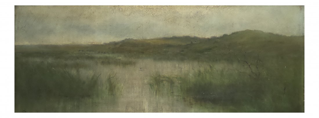 H. Sunter, Oil on Canvas - Marsh (1 of 10)