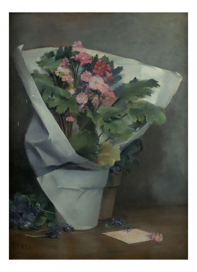 Emily Slade, Oil on Canvas - "Friends" (1 of 10)