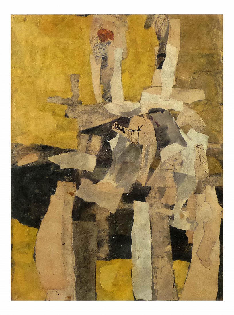 S. M. Adler, M.M. Collage - "Two Figures" (1 of 8)