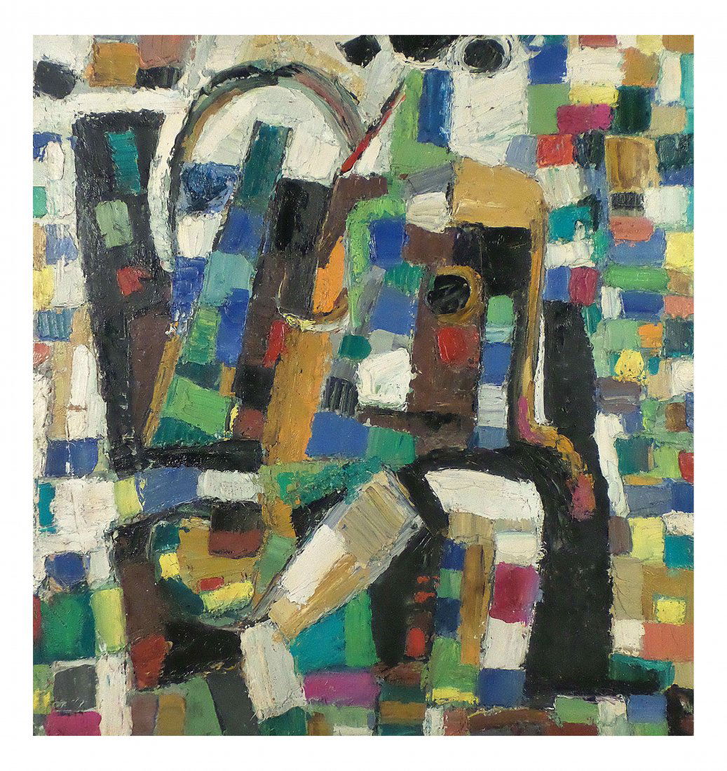 Abstract, Oil on Canvas - Woman (1 of 8)