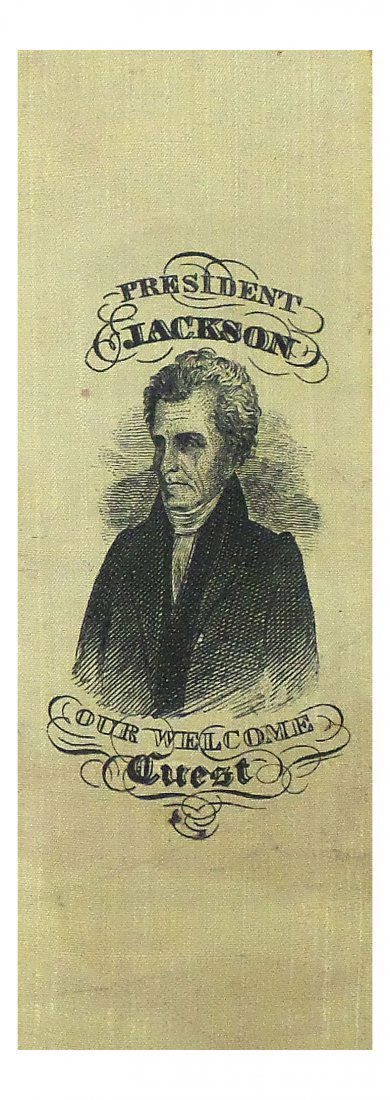 Andrew Jackson - Rare Portrait Ribbon (1 of 4)