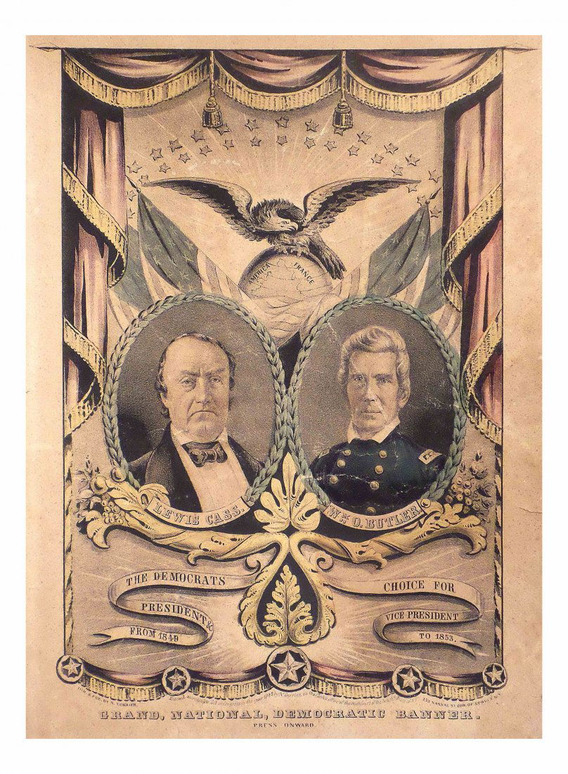 Cass & Butler - Grand National Democratic Banner Jugate (1 of 7)