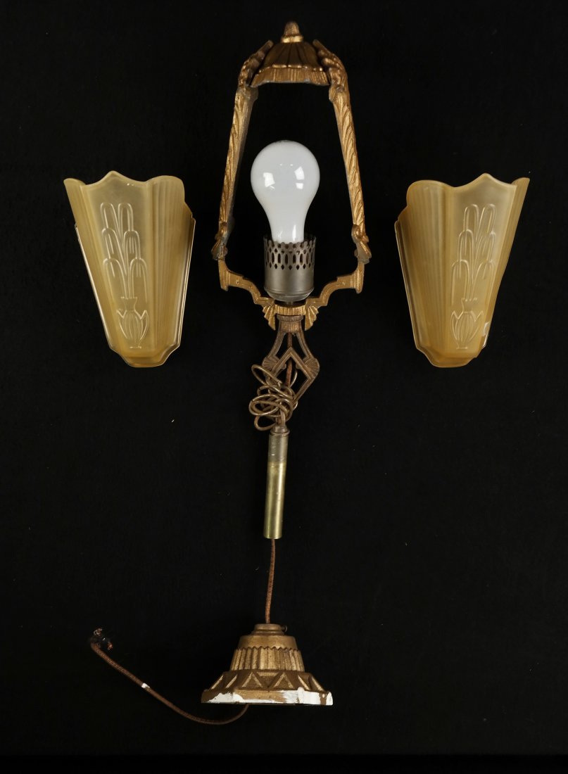 Art Deco Light Fixture (1 of 8)