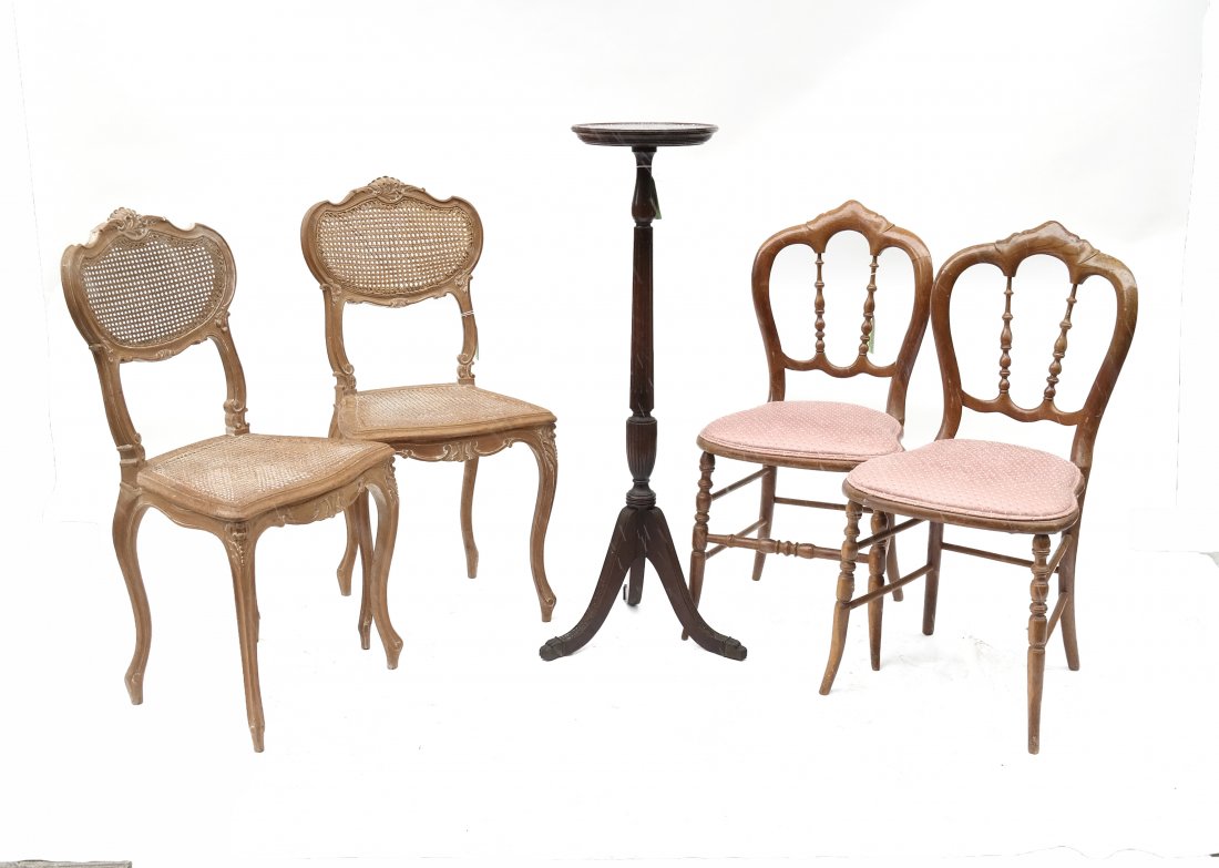 Four Chairs and a Pedestal (1 of 7)