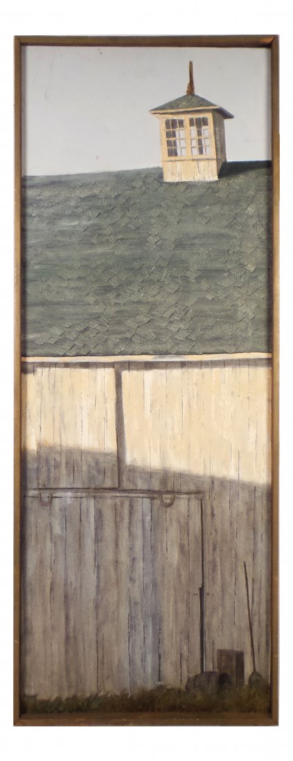 Joseph Rebow, Oil on Canvas - Barn Door (1 of 4)