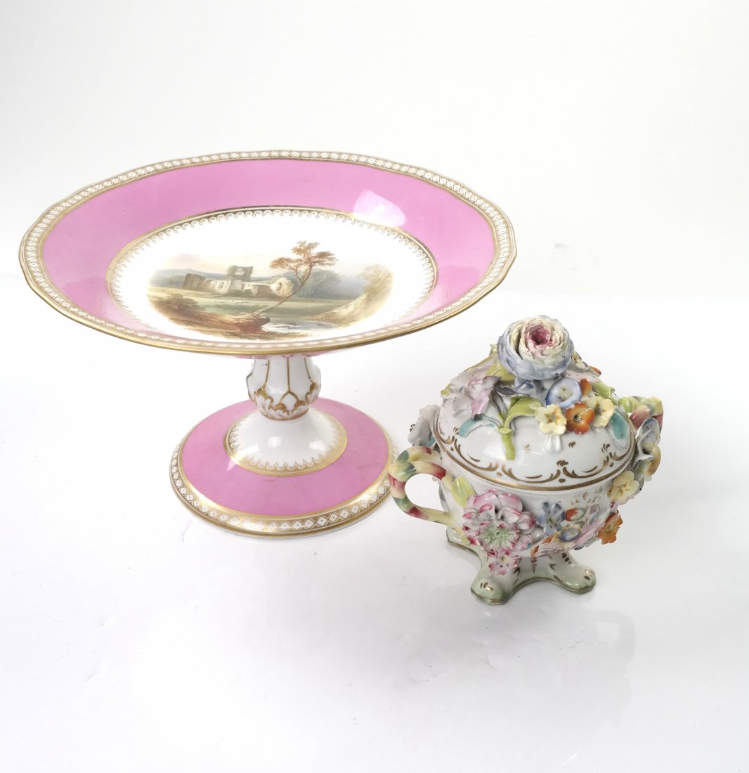 Two 19th C. English Porcelain Articles (1 of 8)