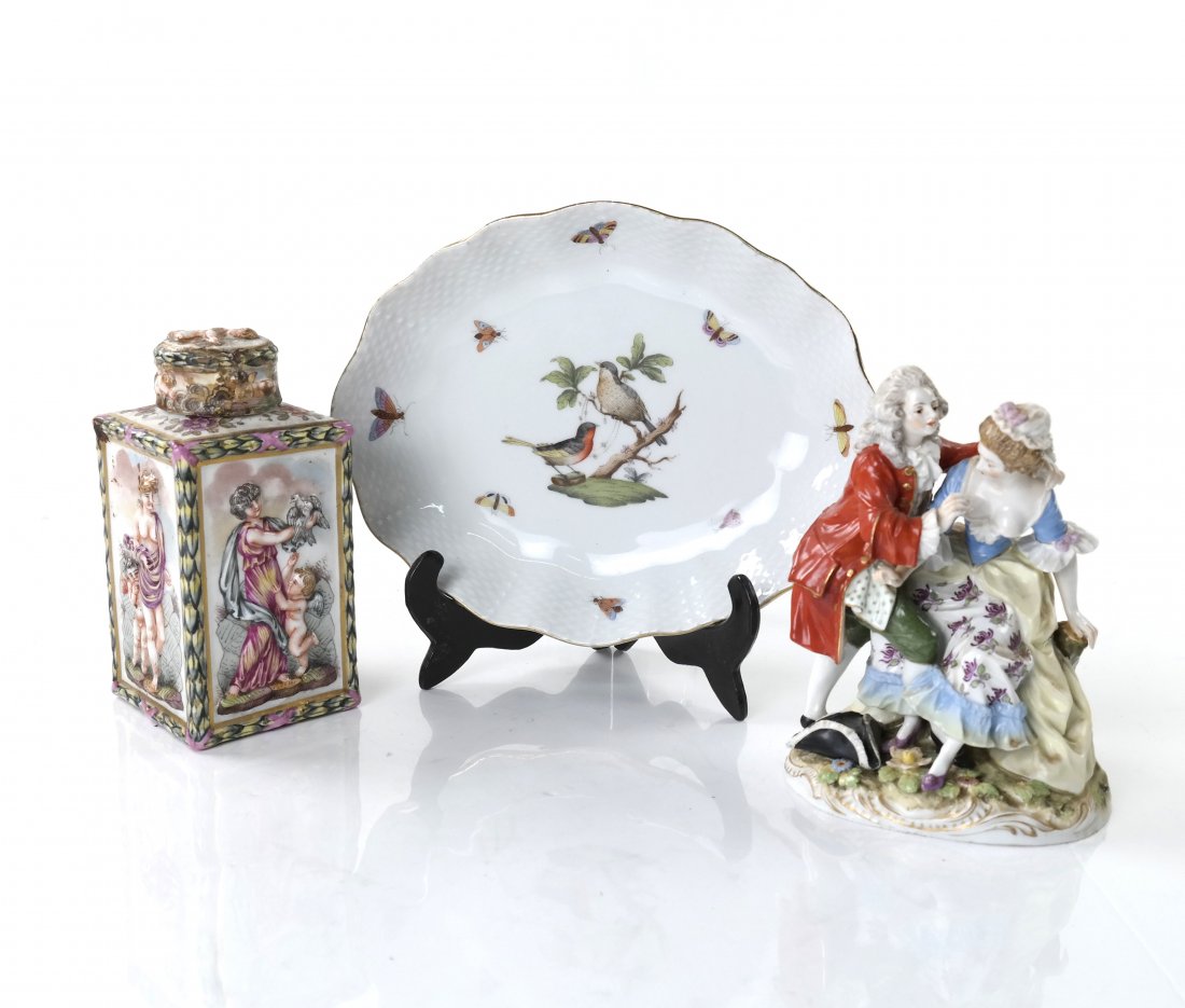 3 Porcelain Articles- Herend, more (1 of 7)