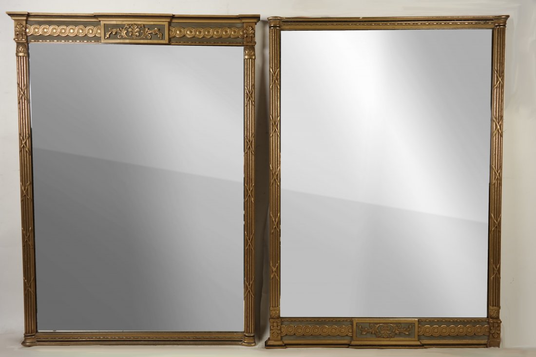 Pair of Neoclassical-style Mirrors (1 of 9)