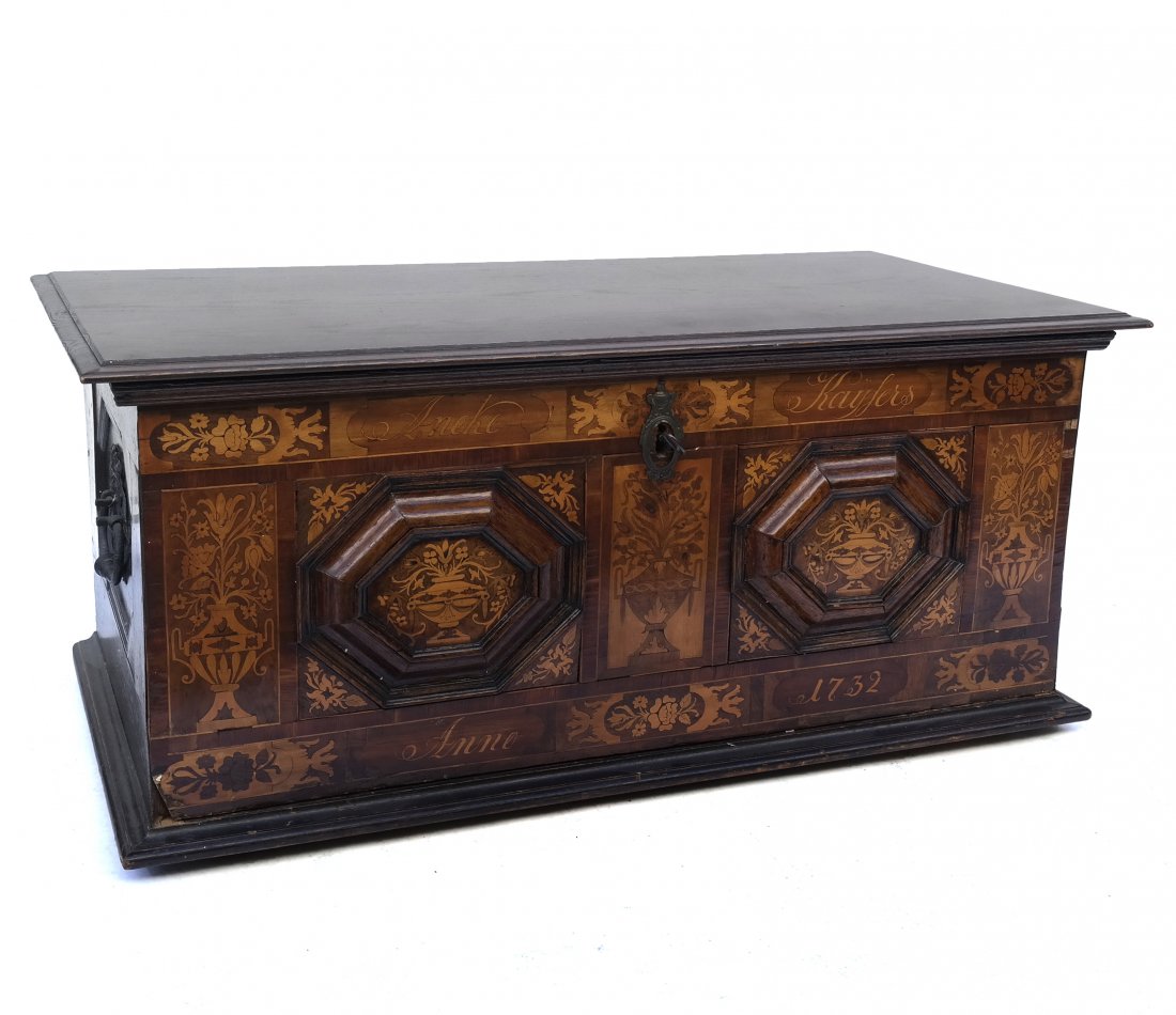 Antique German Marriage Chest (1 of 5)