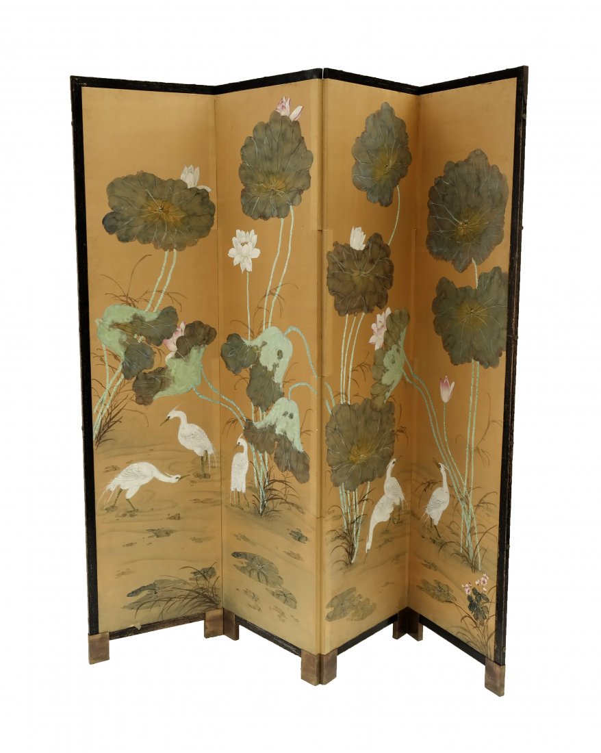 Asian Four-Fold Screen (1 of 8)