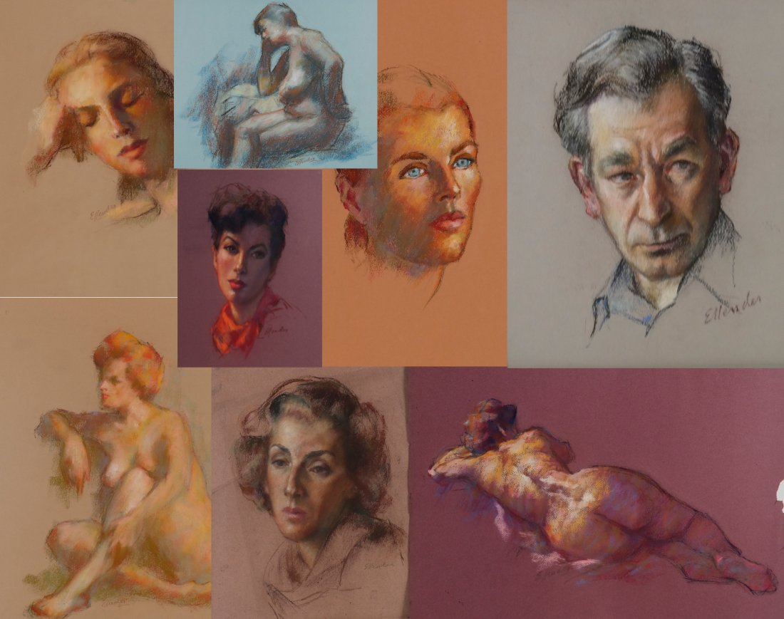 Raphael Ellender, Eight Pastels (1 of 7)