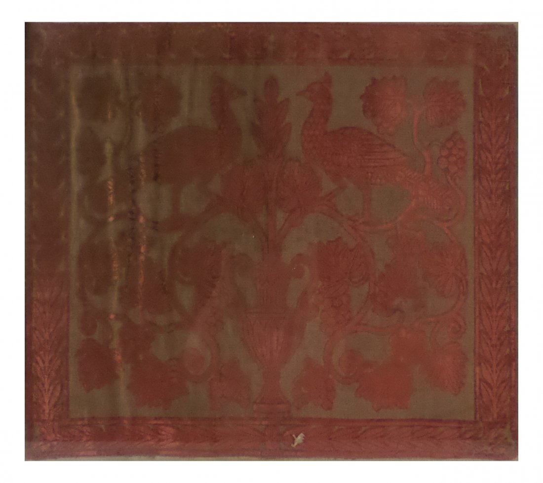 Antique Silk Velvet Panel (1 of 6)