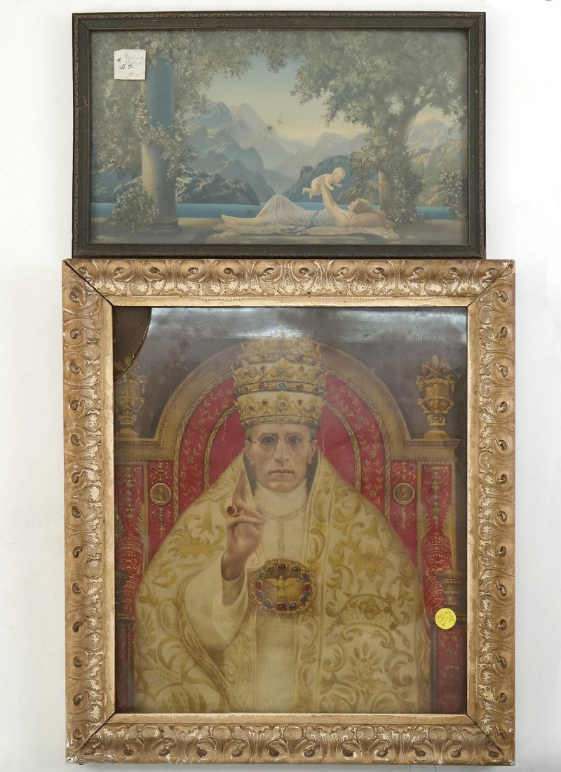 Two Prints, Parrish and a Pope (1 of 6)