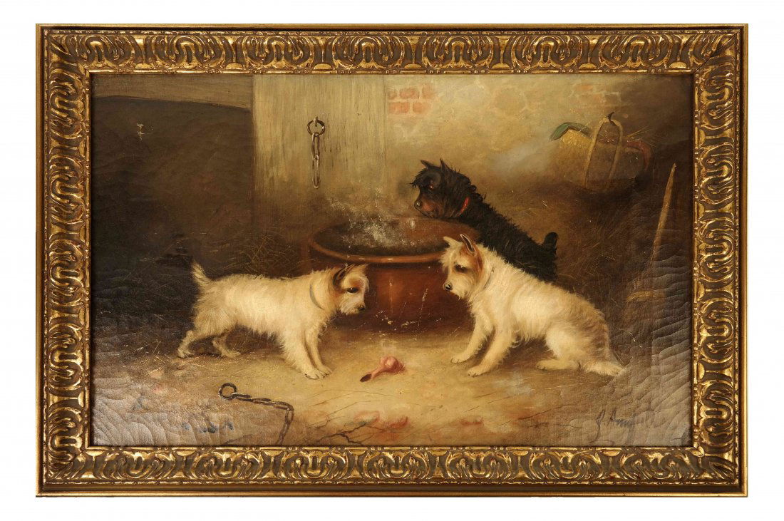 Oil on Canvas, Terriers (1 of 6)