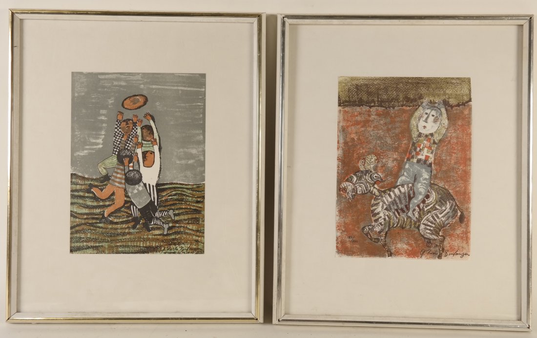Pair of Graciela Boulanger Lithographs (1 of 10)
