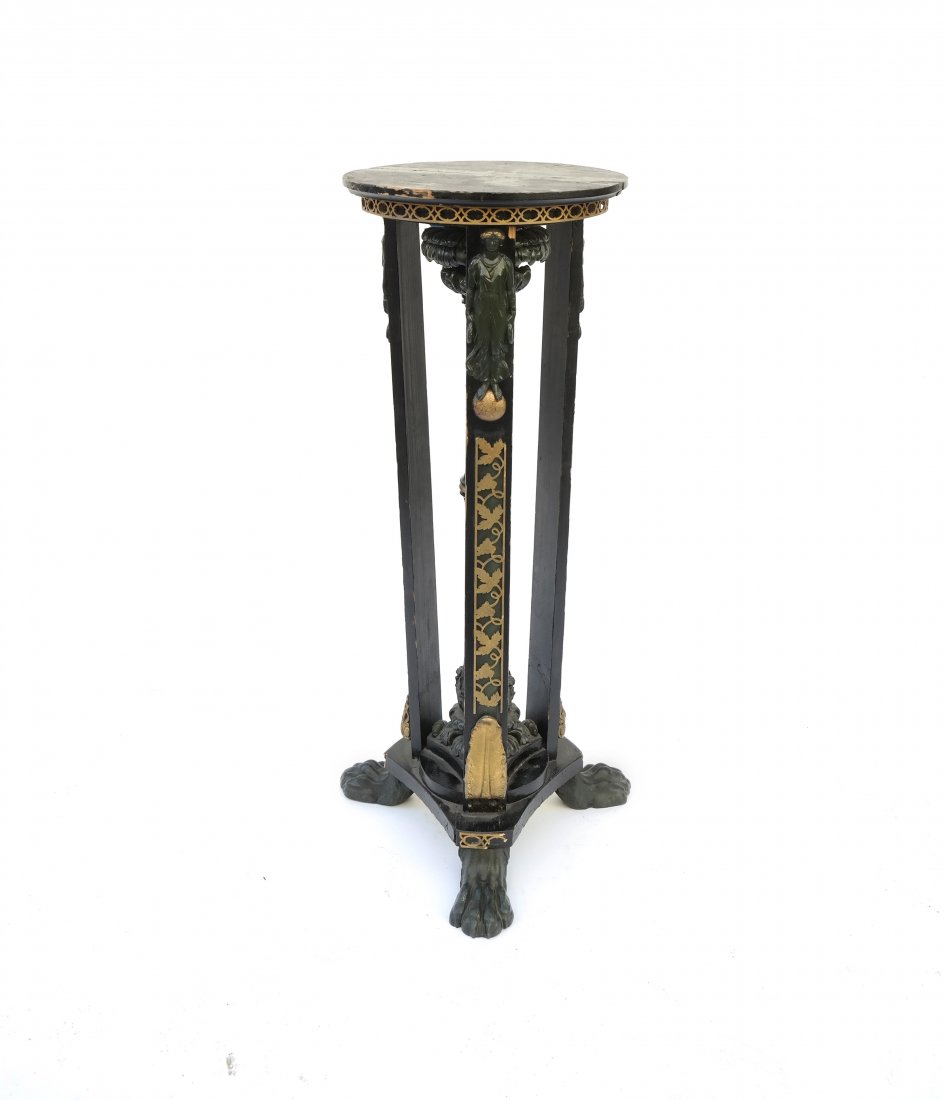 Empire Style Figural Pedestal (1 of 5)