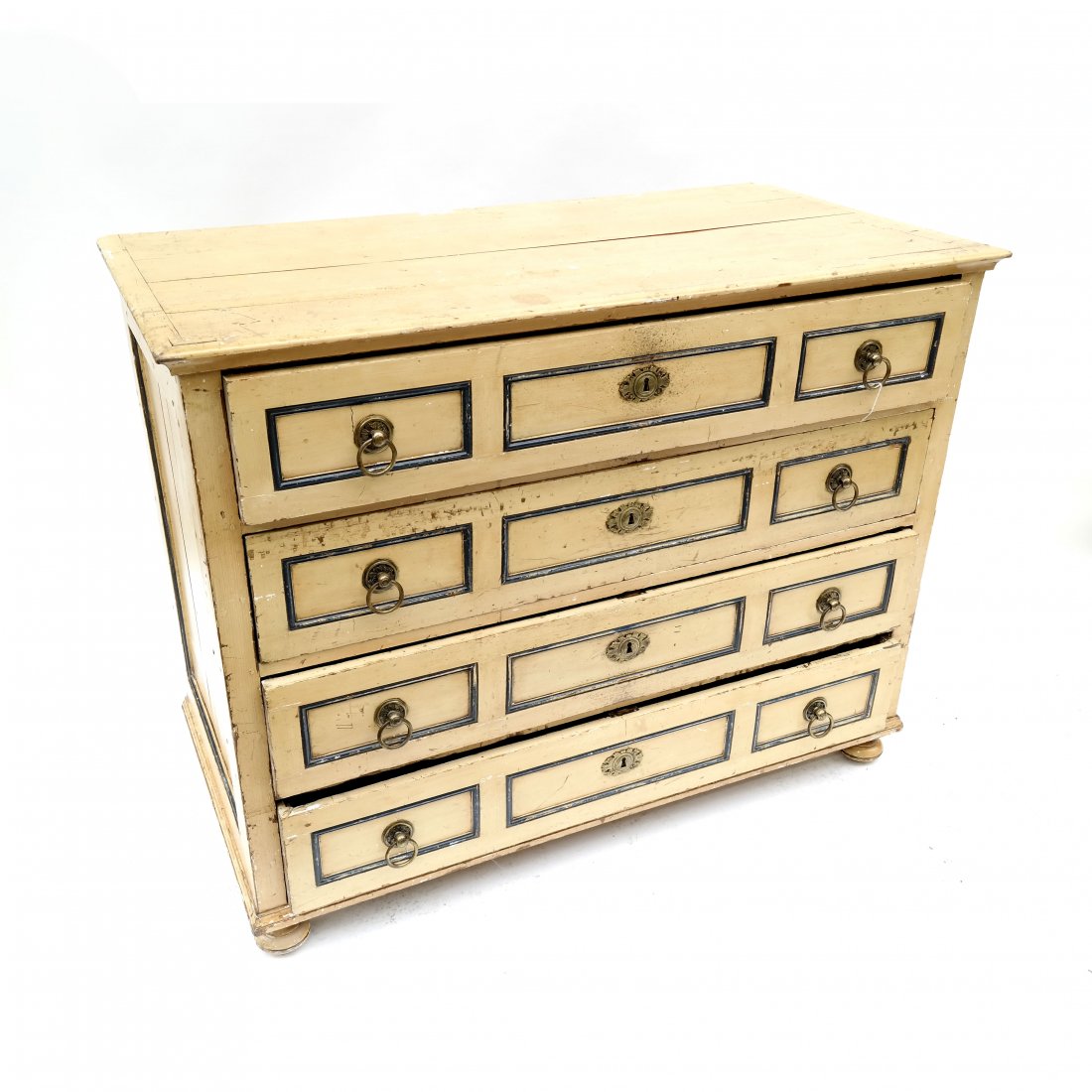 Antique Painted Chest of Drawers (1 of 10)