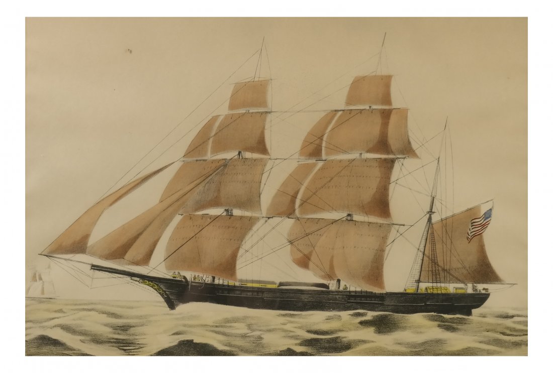 Vintage Framed Print, "Grapeshot" (1 of 4)