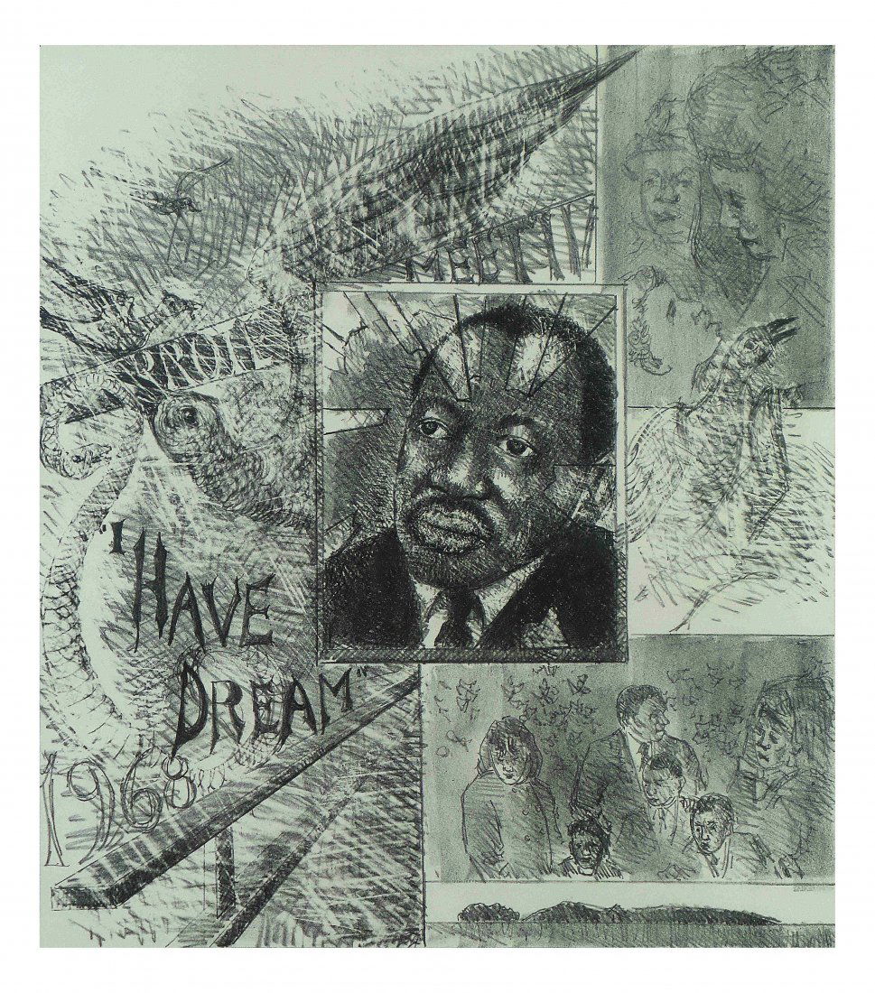 Chaim Gross, "M.L.K. Jr." (1 of 10)