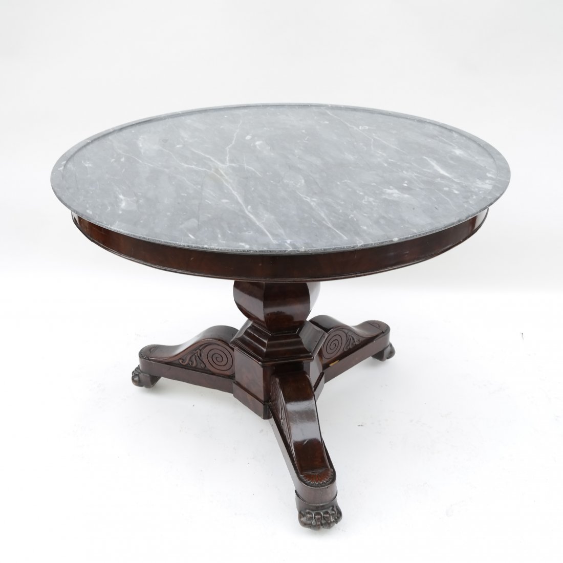 Regency Marble Top Center Table (1 of 8)